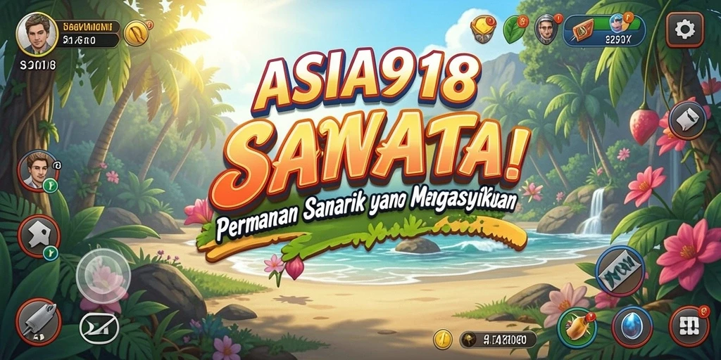 Tampilan gameplay ASIA918 yang penuh warna dan menarik.