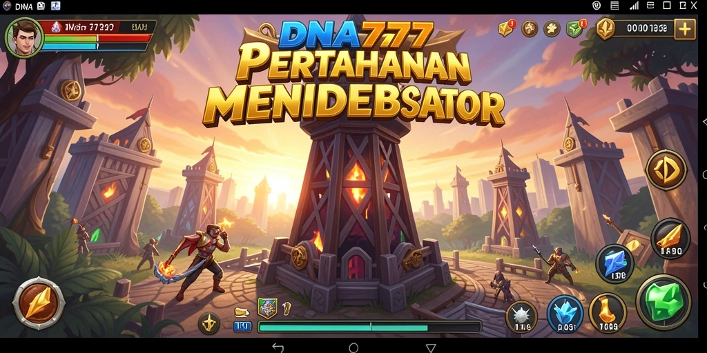 Gameplay mendebarkan dengan strategi menara yang menawan.