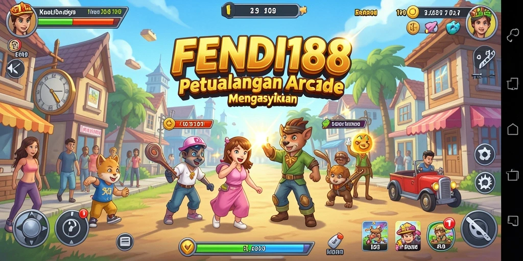 Gameplay seru dan penuh warna dalam FENDI188.