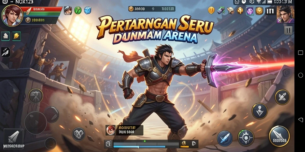 Gameplay Fighting yang seru dan mendebarkan di NOX123.