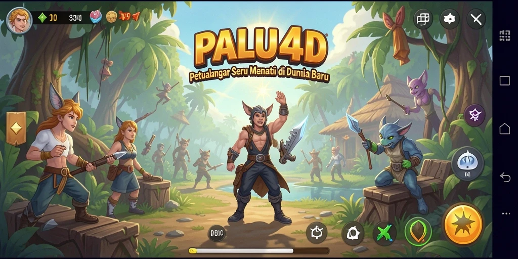 Gameplay seru di dunia petualangan PALU4D yang memukau.