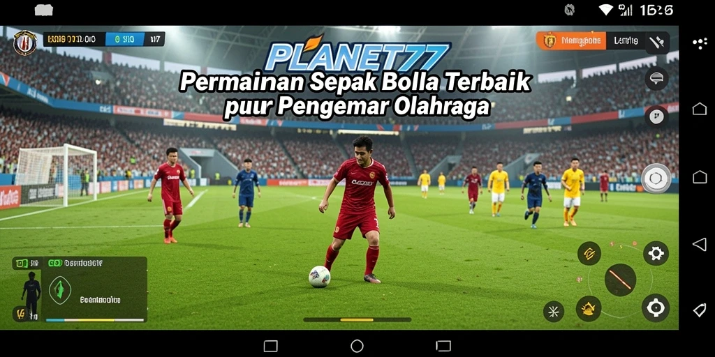 Tampilan gameplay yang menakjubkan di PLANET77.