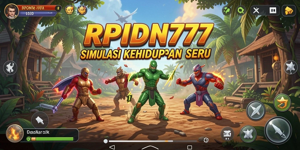 Tangkapan layar gameplay RPIDN777 menunjukkan interaksi seru dalam dunia simulasi.