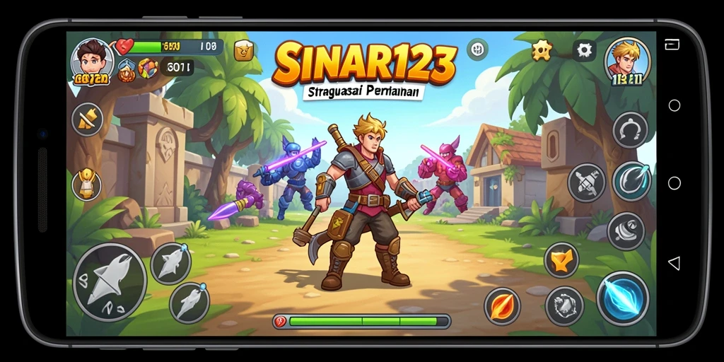 Tangkapan layar gameplay SINAR123 menampilkan strategi yang mendebarkan.