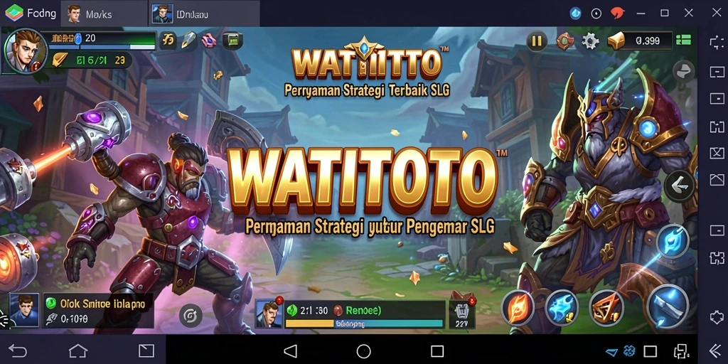 Tampilan gameplay WATITOTO yang menarik dalam genre SLG.