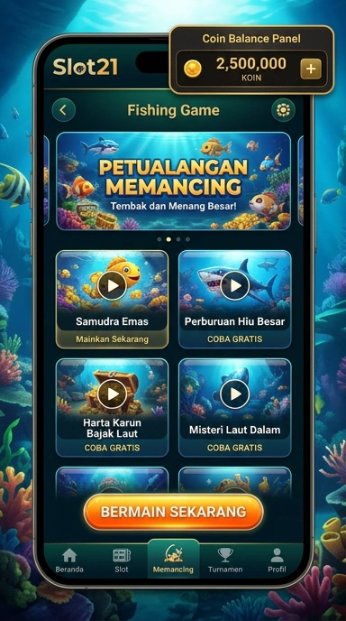 Screenshot proses unduh yang cepat di aplikasi slot21.